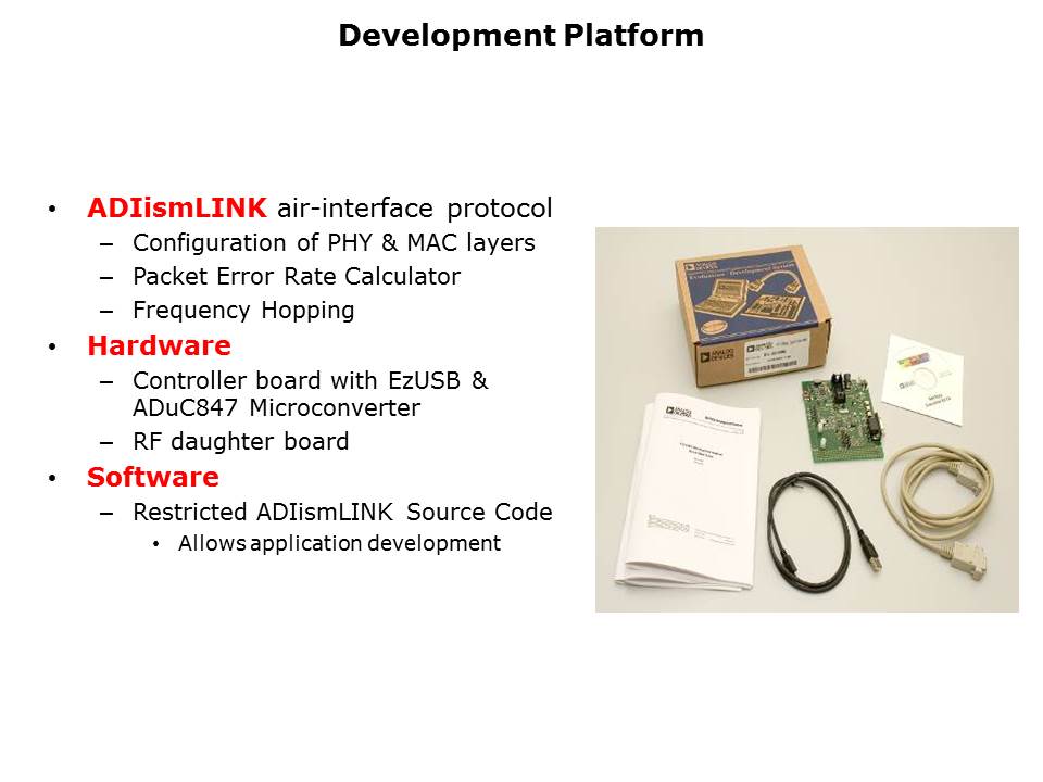 ADF7xxx ISM Transceivers Slide 11