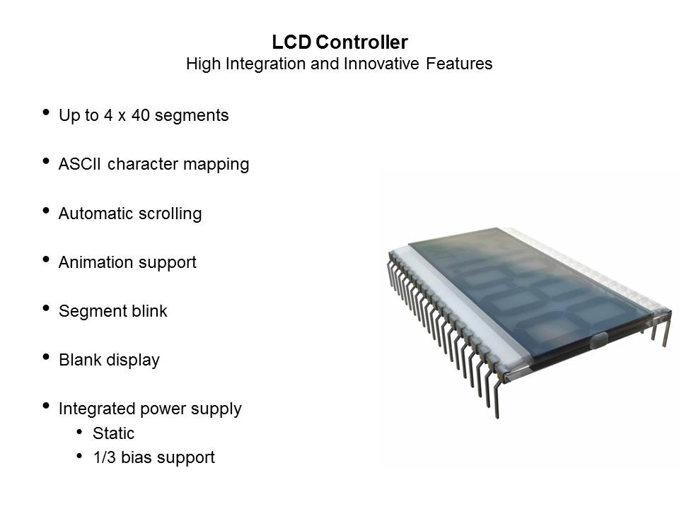 SAM4L Cortex-M4 Low Power Microcontroller Slide 13
