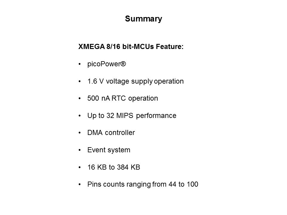 XMEGA Introduction Slide 13