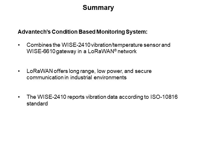 Image of B&B SmartWorx/Advantech LoRaWAN® Monitoring - Summary