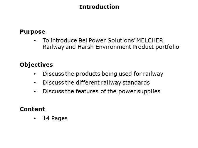 Melcher Harsh Environment Products Slide 1
