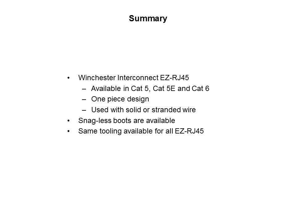 EZ-RJ45 Slide 9
