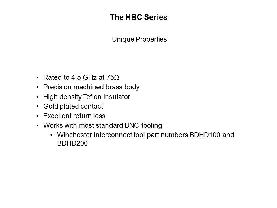 Shadow HBC Series Connectors Slide 3