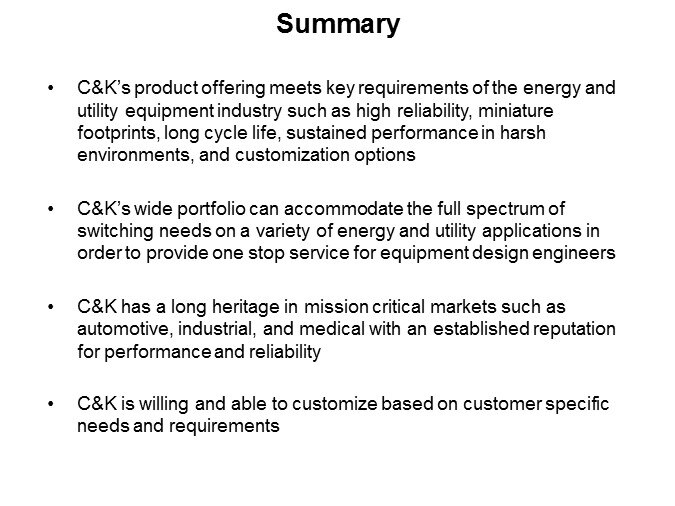 Energy and Utility Applications Slide 15