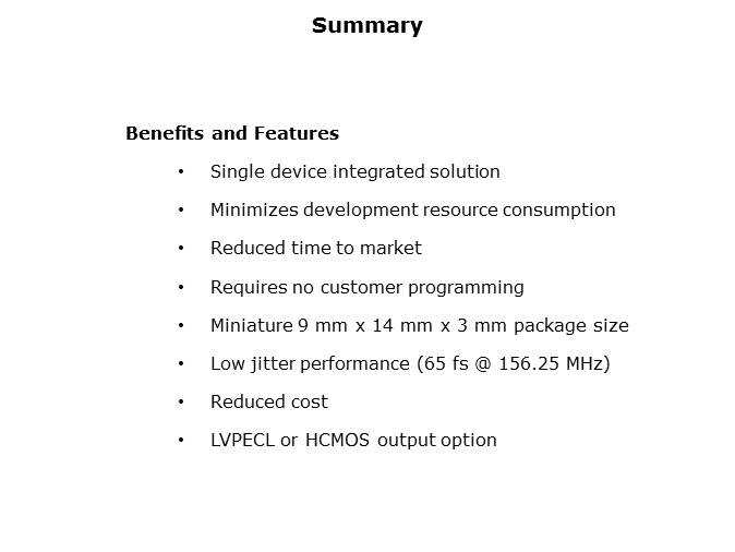 Low Noise Frequency Translator/Jitter Attenuator Slide 12