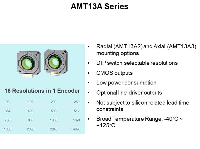 AMT13A Series