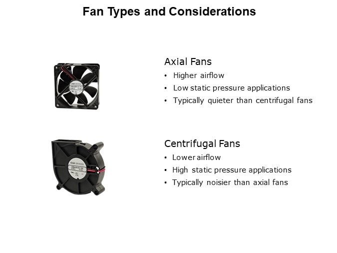 Fan Types and Considerations