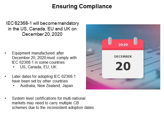 CUI Inc Preparing for IEC 62368-1 Implementation - Ensuring Compliance