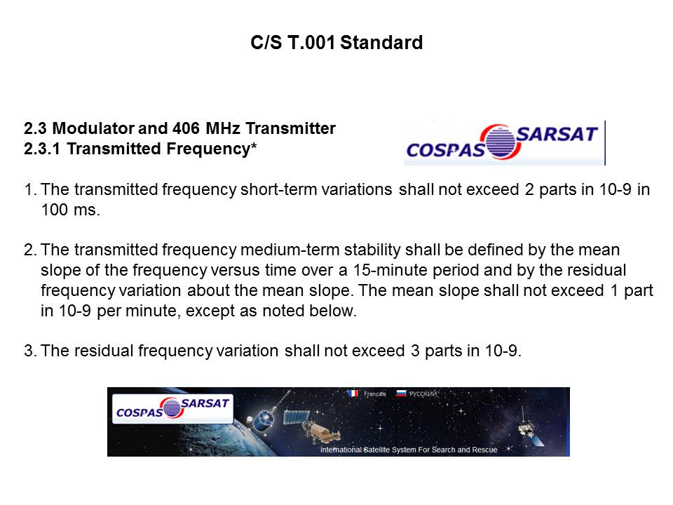 t001 standard