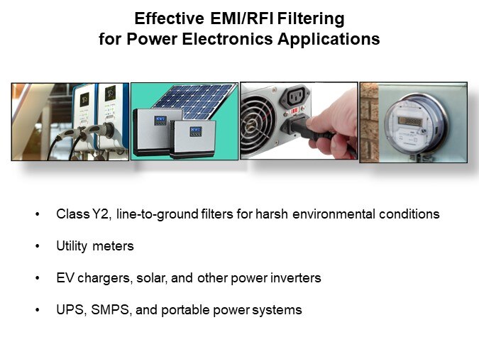 Image of Cornell Dubilier MYH Series of EMI/RFI Suppression Capacitors - Apps
