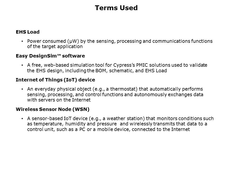 Energy Harvesting PMIC Portfolio Slide 3