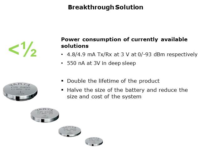 Single-Mode Bluetooth Smart System-on-Chip Solution Slide 4