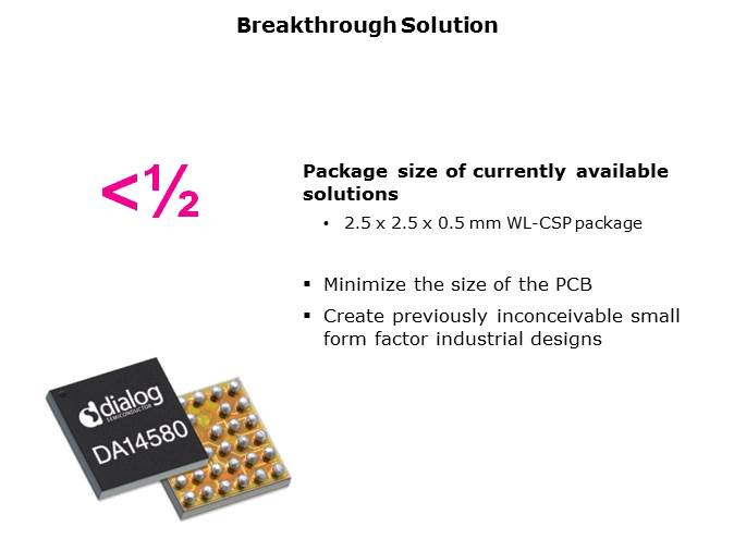 Single-Mode Bluetooth Smart System-on-Chip Solution Slide 5