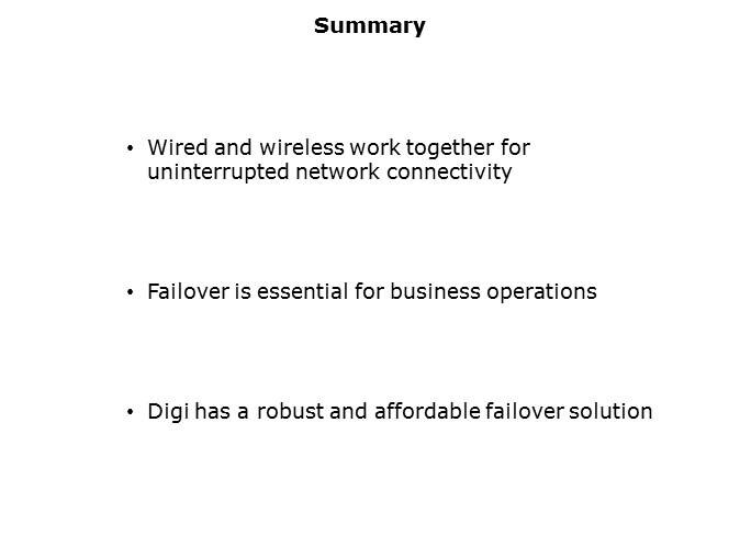 Digi Network Failover Solutions Slide 12