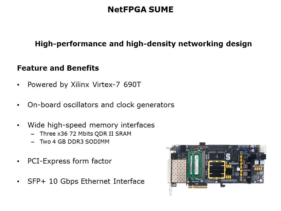 NetFPGA SUME Networking Slide 3