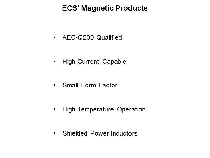 Image of ECS Magnetic Product Portfolio - Slide3