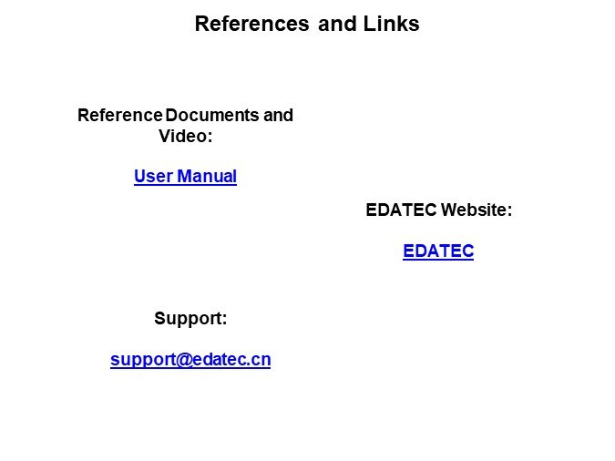 Image of EDATEC CM4 Industrial - References and Links