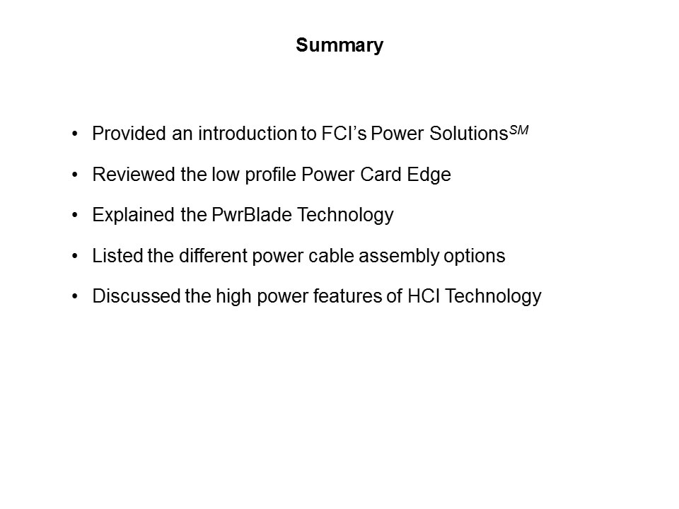 Power Solutions Slide 20