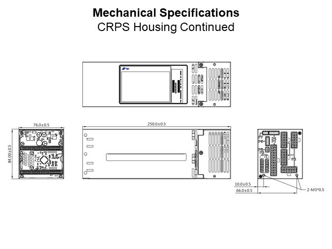 Image of FSP Technology Common Redundant Power Supply (CRPS) Series - CRPS Housing Continued