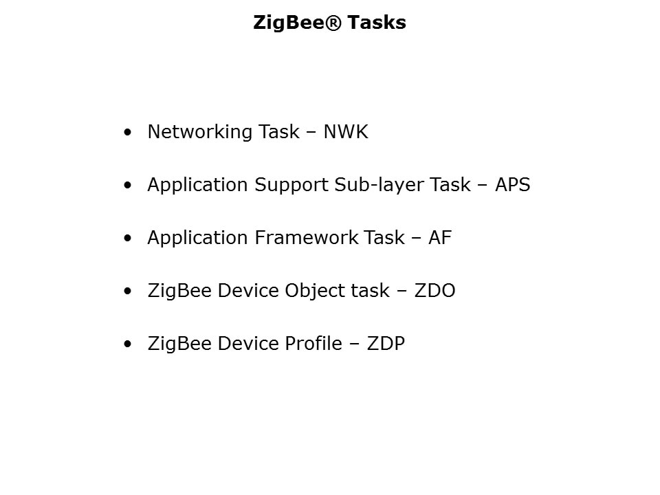 zigbee tasks