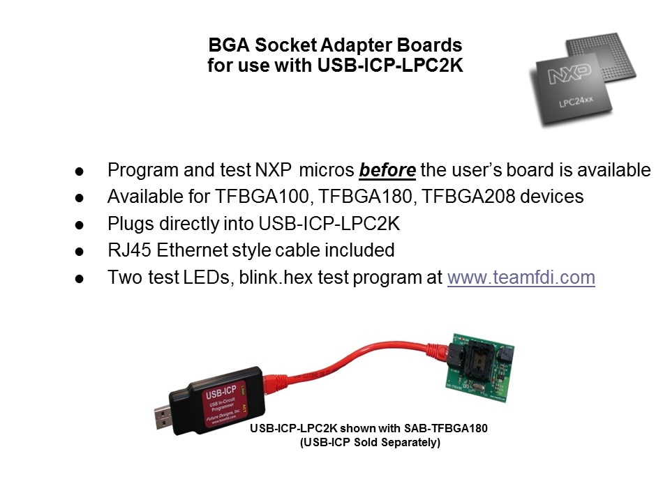 bga socket adapter for use