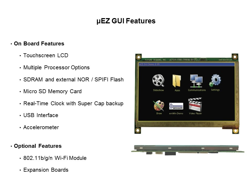 uez gui features