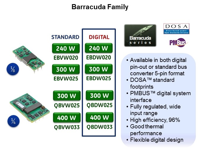 ge barracuda family