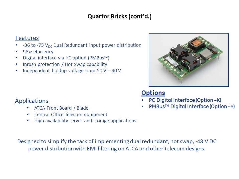 quarter brick features