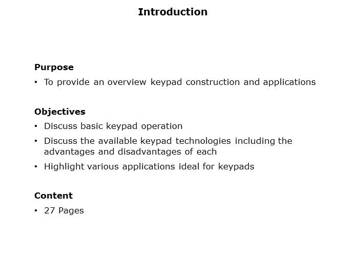 Keypads Slide 1