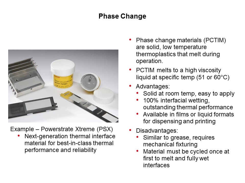 phase change