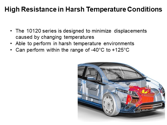 High Resistance in Harsh Temperature Conditions