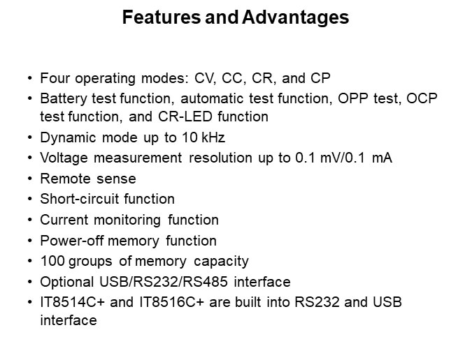 Features and Advantages