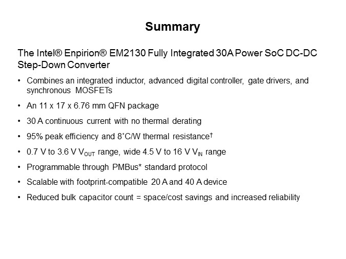 Enpirion EM2130 Slide 10