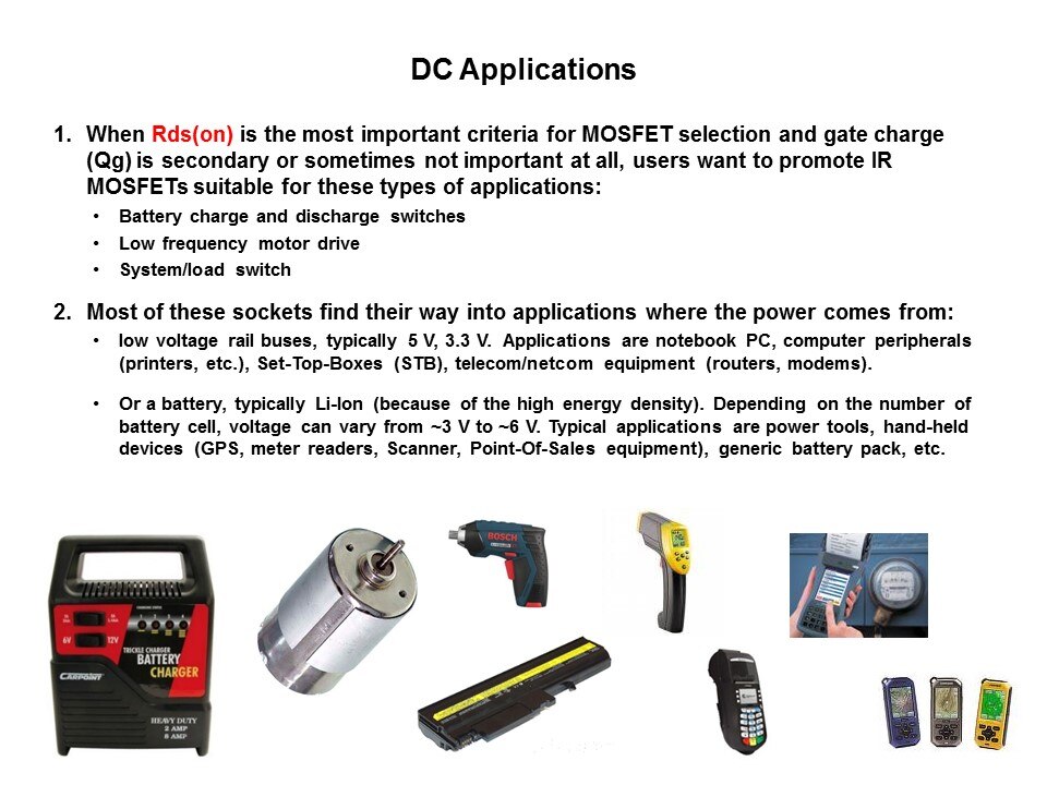 Discrete Power MOSFETs 40V and Below Slide 10