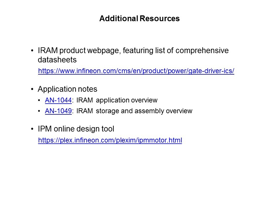 IRAM Product Line Overview Slide 12