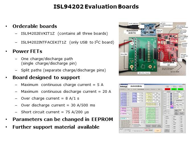 ISL94202 Battery Management IC Slide 16