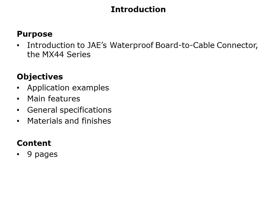 MX44 Series Slide 1