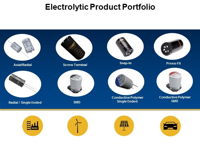 Image of KEMET's Aluminum Electrolytic Capacitors Slide 12