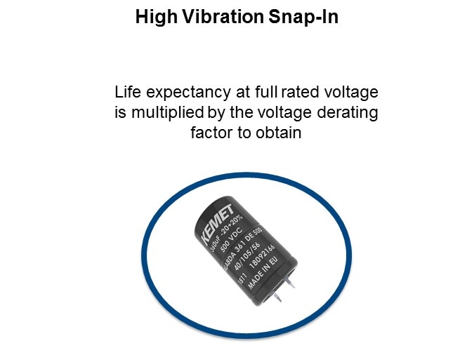 Image of KEMET's Aluminum Electrolytic Capacitors Slide 14