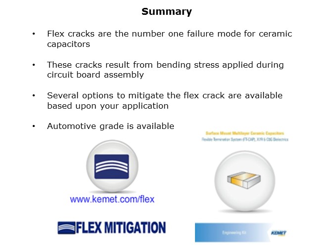 KEMET Flex Crack Mitigation