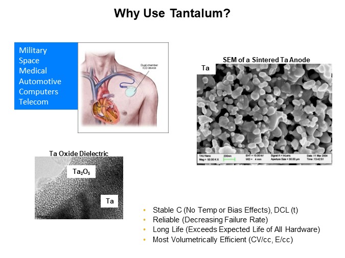 Image of KEMET Comparing Tantalum Polymer and MnO2 Capacitors - Why Use Tantalum