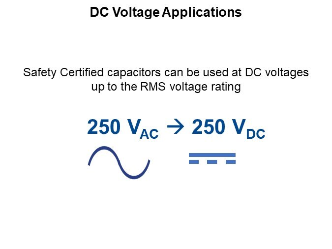 DC Voltage Applications