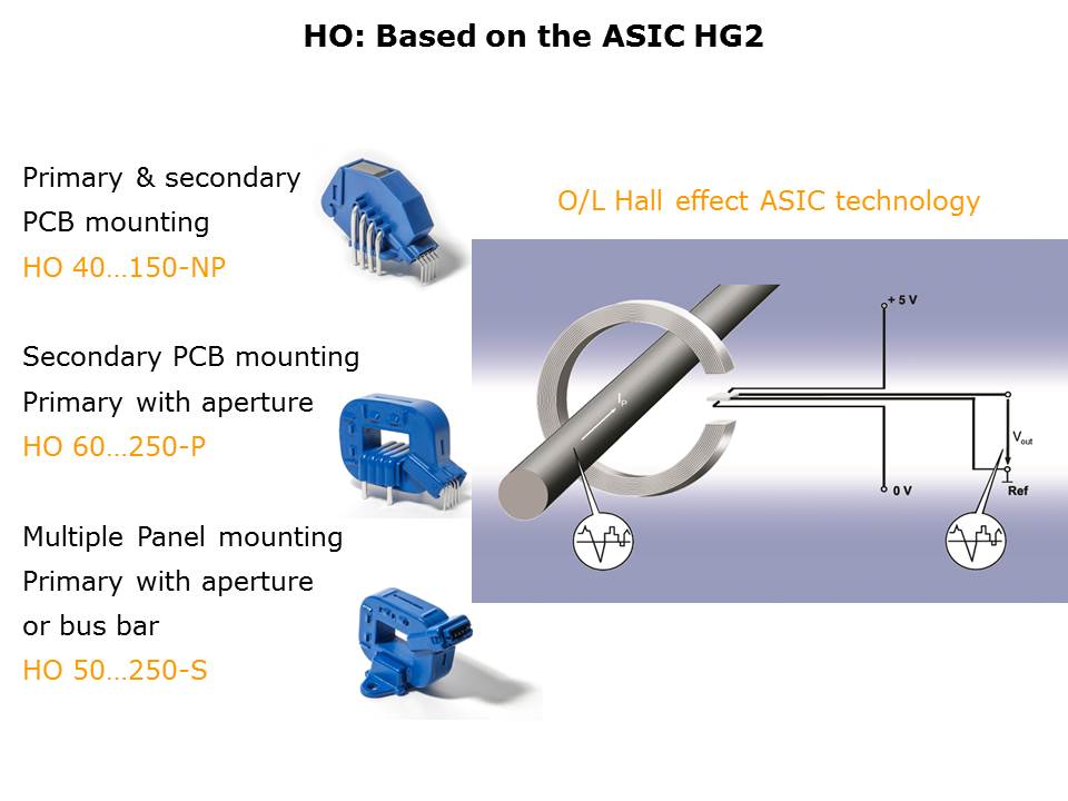 HO Series of Mid Range Current Transducers Slide 4