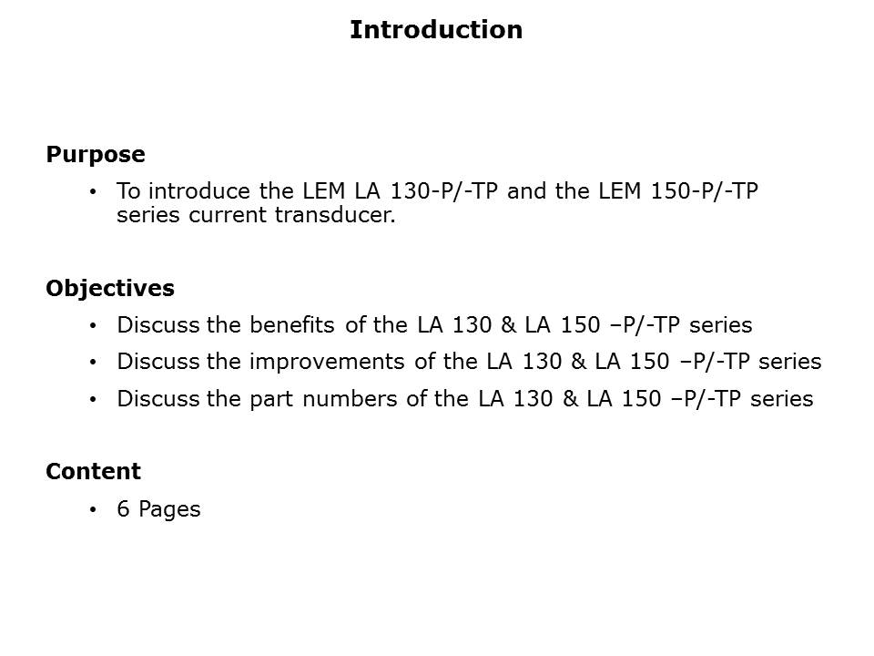 LA 130-150 Series Slide 1
