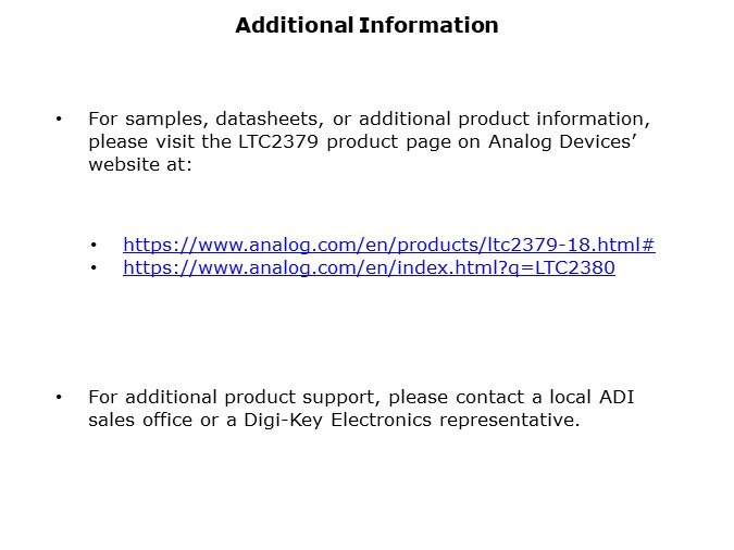 Additional Information