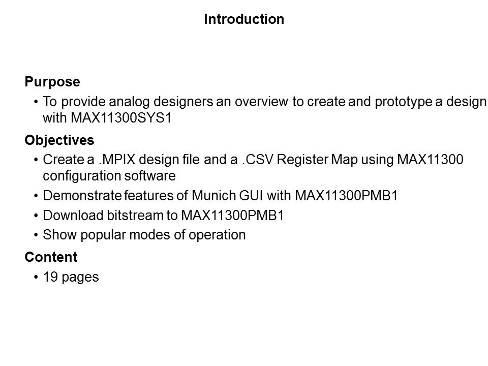 MAX11300 Programmable Mixed Signal IO Pt 3 Slide 1