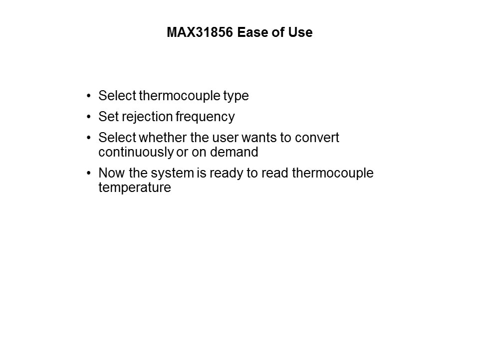 MAX31856 Precision Thermocouple to Digital Converter with Linearization Slide 10