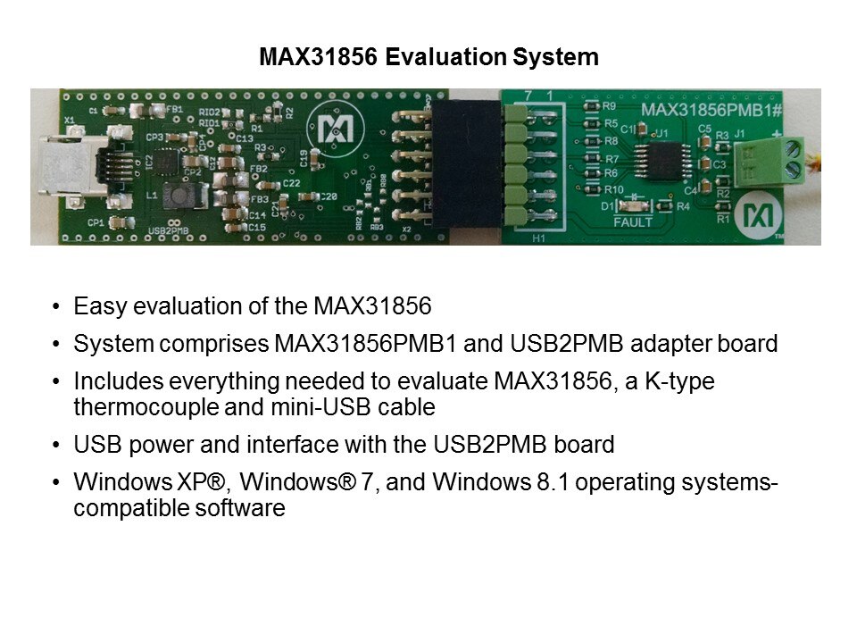 MAX31856 Precision Thermocouple to Digital Converter with Linearization Slide 13