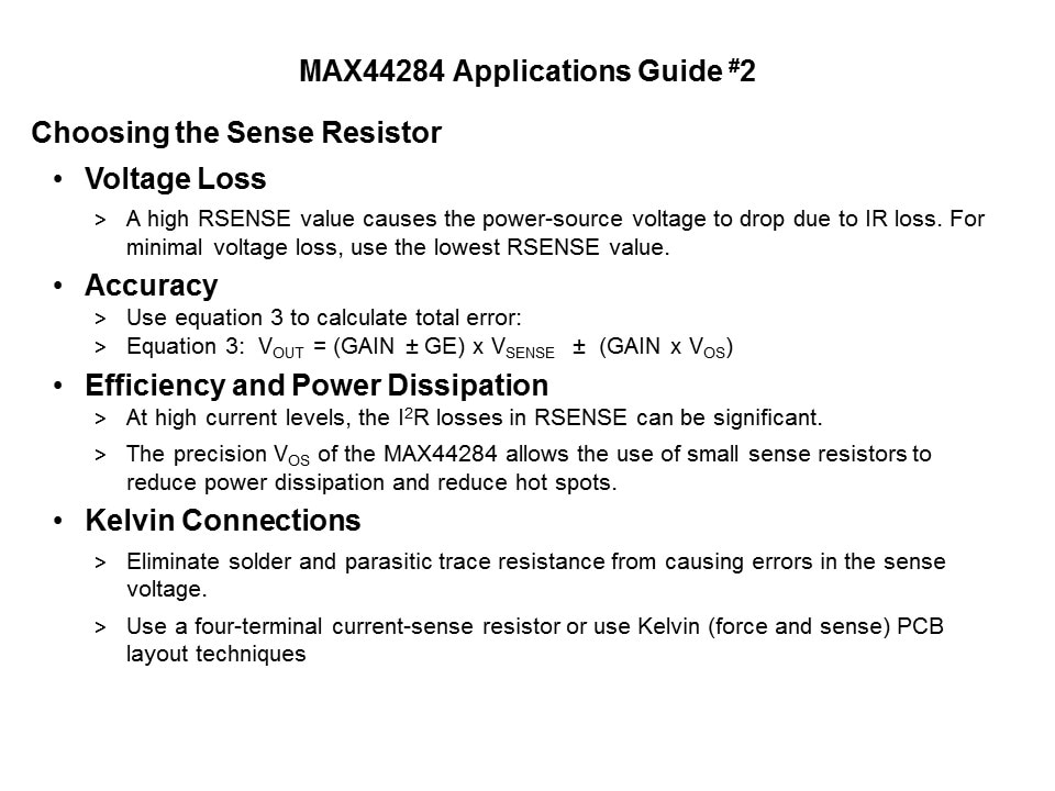 MAX44284 Current Sense Amplifier Slide 9