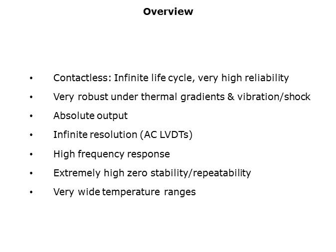 MHR Series LVDT and LVM-110 OEM Signal Conditioner Slide 3